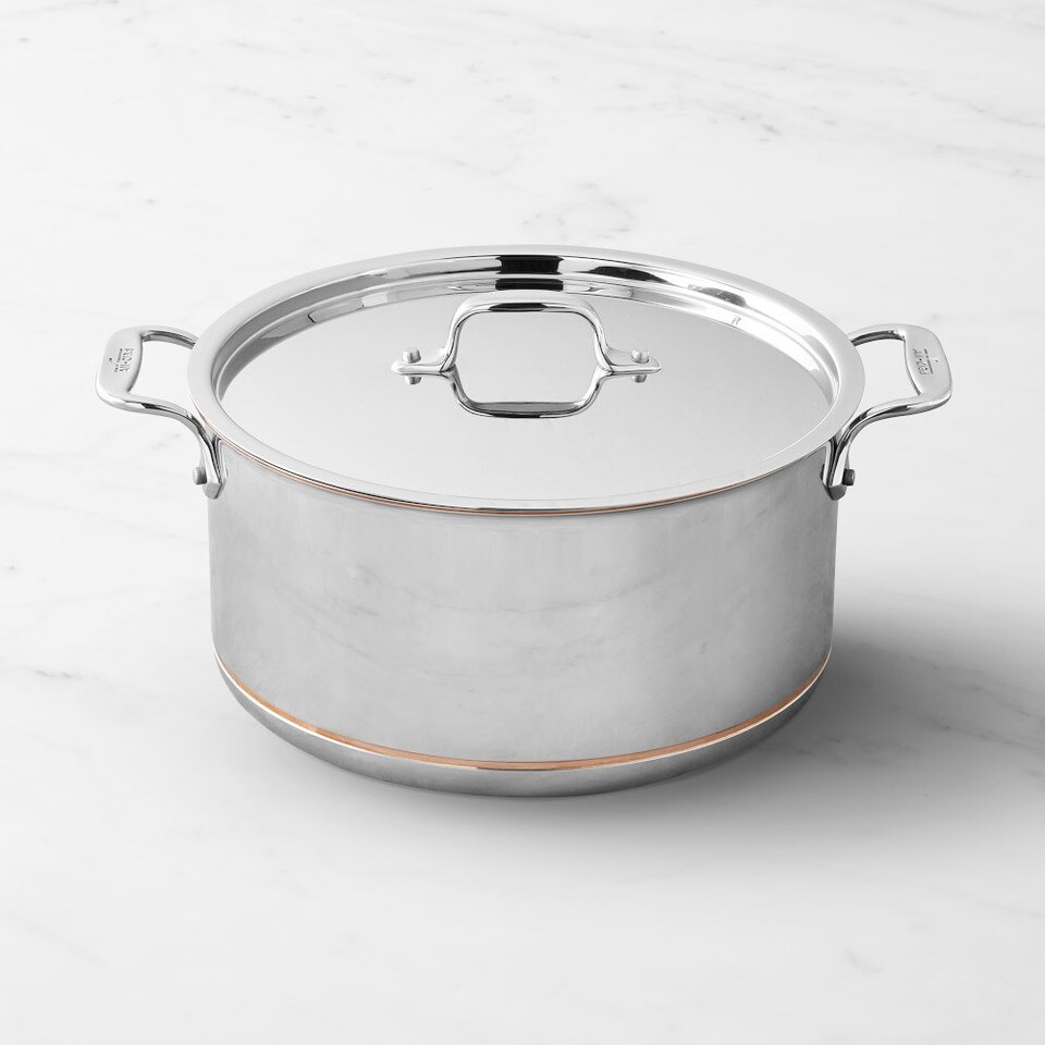 AllClad Copper Core Stock Pot Williams Sonoma Australia
